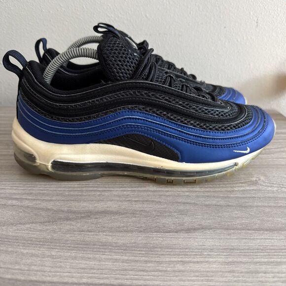 Nike Air Max 97 QS Royal Foamposite Blue CI5011-400 Men’s Sz 9.5 Sneakers - Picture 1 of 11